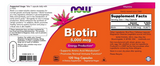 Biotin 5,000 mcg 120 Vcaps